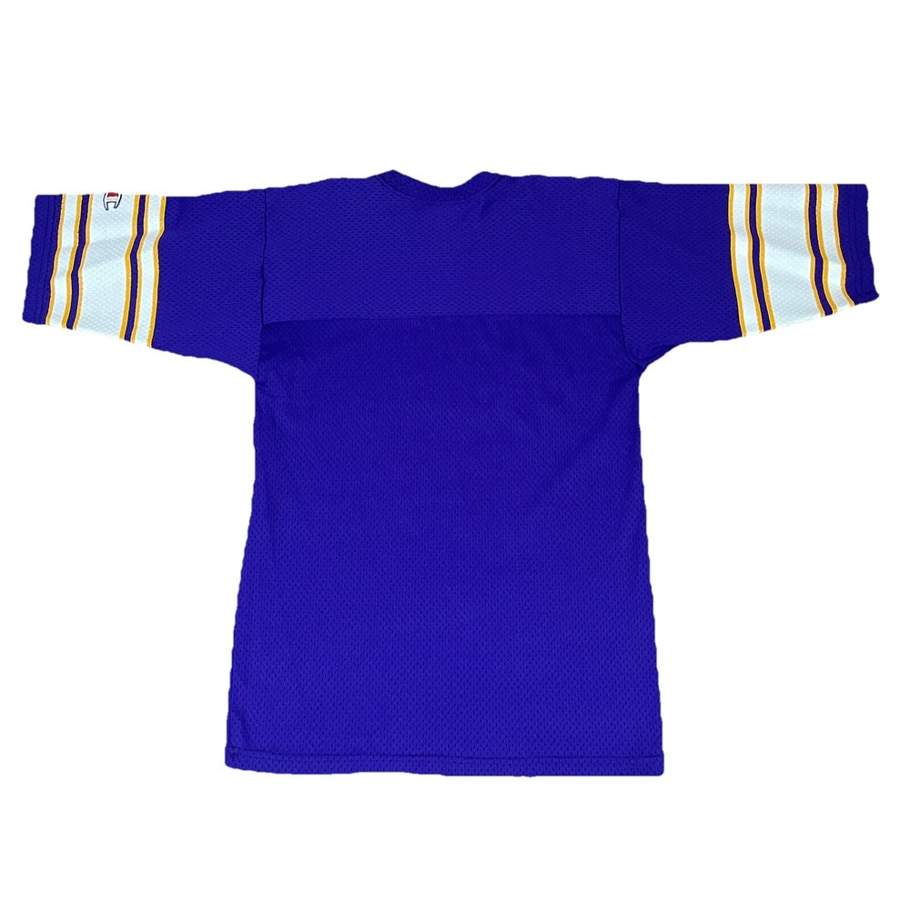 VTG Champion Minnesota Vikings Blank Jersey Purple Adult Medium Custom NFL - Picture 3 of 3